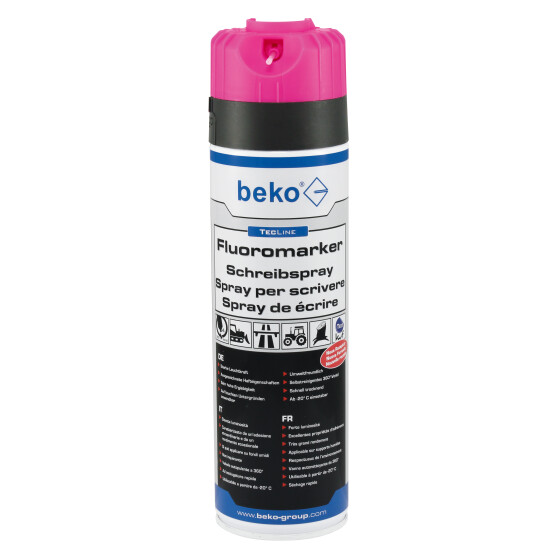 beko TecLine Fluoromarker Schreibspray 500 ml 294 ** 500