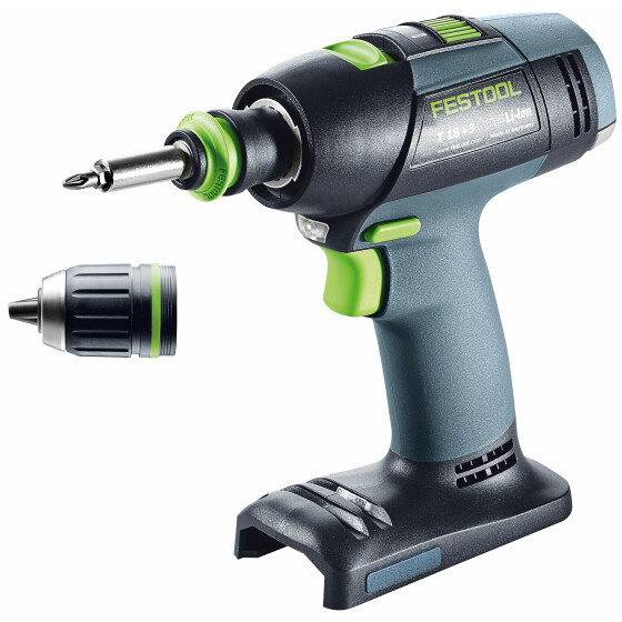 Festool Akku-Bohrschrauber T 18+3-Basic 576448