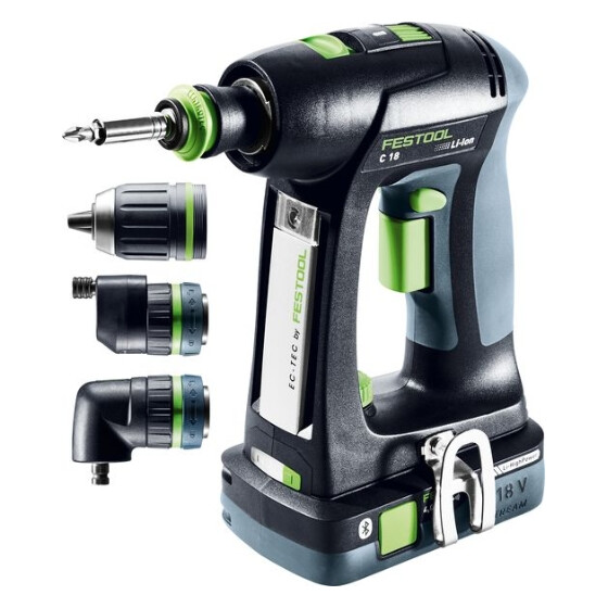 Festool Akku-Bohrschrauber C 18 HPC 4,0 I-S et 576992