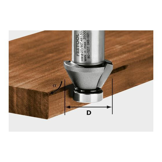 Festool Fasefräser HW 45°-OFK 500 490090