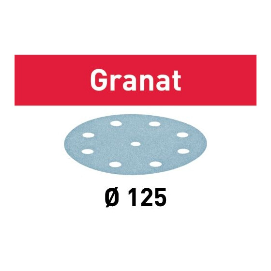 Festool Schleifscheibe Granat STF D125/8 P100 GR/100