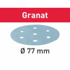 Festool Schleifscheibe Granat STF D77/6 P80 GR/50 497405