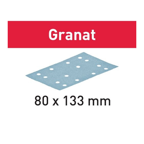 Festool Schleifstreifen Granat STF 80x133 P80 GR/50