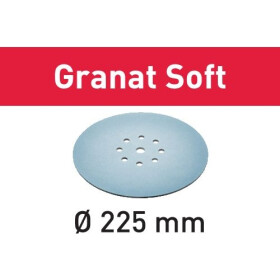 Festool Schleifscheibe Granat Soft STF D225 P150 GR S/25