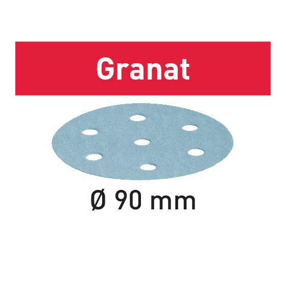 Festool Schleifscheibe Granat STF D90/6 P40 GR/50 497363