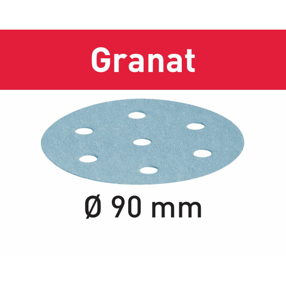 Festool Schleifscheibe Granat STF D90/6 P40 GR/50 497363