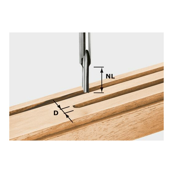 Festool Nutfräser HS S8 D 3/8 490941