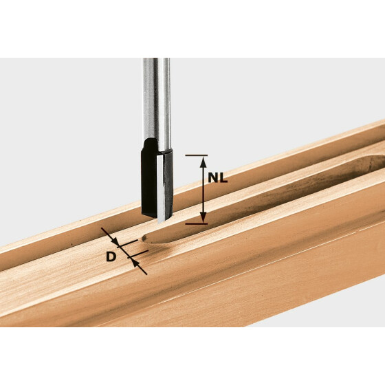 Festool Nutfräser HW S8 D16/20 490966