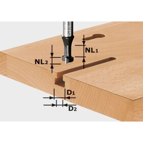 Festool T-Nutfräser HW S8 D10,5/NL13