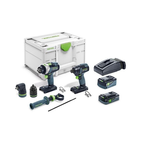 Festool Schrauber- und Bohrer-Set TID 18 5, 24,0-Set TPC 184 576995