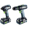 Festool Schrauber- und Bohrer-Set TID 18 HPC 4,0 I-Set T18 577244