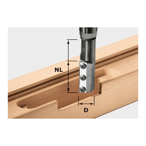 Festool Nutfräser-Wendeplatten HW KN D2450  WPK 497456