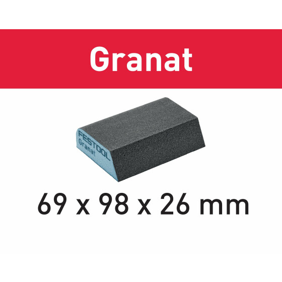 Festool Schleifblock Granat 69x98x26 120 CO GR/6 201084