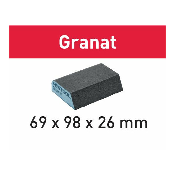 Festool Schleifblock Granat 69x98x26 120 CO GR/6