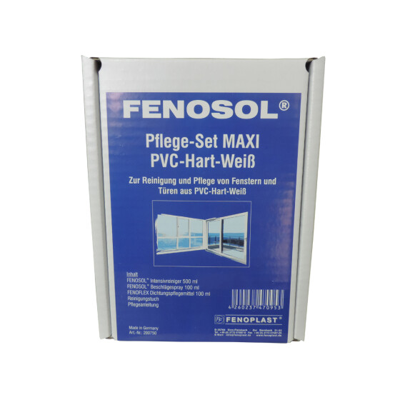 FENOSOL® Pflegeset Maxi PVC weiss 200750 für helle Oberflächen