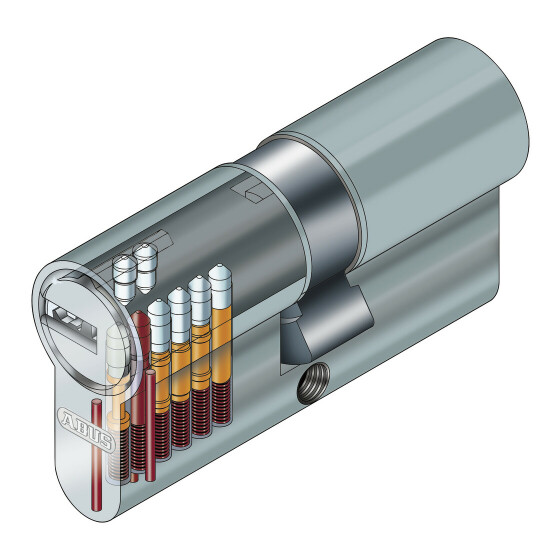 ABUS Profilzylinder EC550 vs. BL=30/30 43493